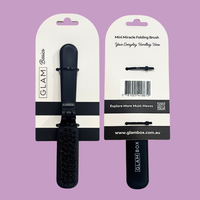 Mini Miracle Folding Brush Liquorice
