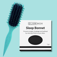 Curl Brush Ocean & Sleep Bonnet Black Bestie Bundle