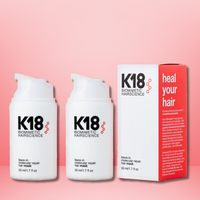 K18 Leave In Molecular Repair Hair Mask 50ml TWIN BUNDLE