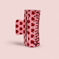 The Glam Claw Clip | Pink Hearts