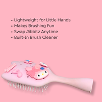 Glam Jibbitz Brush Strawberry