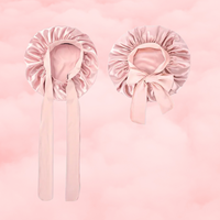 Curl Brush Rose & Sleep Bonnet Pink Bestie Bundle