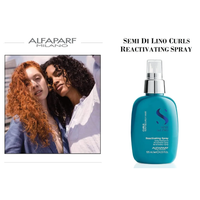 Alfaparf Milano Semi Di Lino Curls Reactivating Spray 125ml