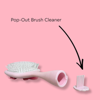 Glam Jibbitz Brush Strawberry