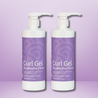 Clever Curl Curl Gel Humid Weather Clever 450ml TWIN BUNDLE