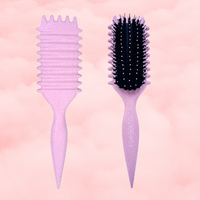 Curl Brush Rose & Sleep Bonnet Pink Bestie Bundle