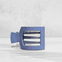 Glam Flat Claw Clip Large Matte Speckled