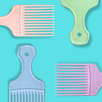 Glam Basics Afro Comb Lilac