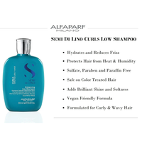 Alfaparf Milano Semi Di Lino Curls Enhancing Low Shampoo 250ml