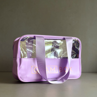 Glam Box Travel Bag Lavender & Miracle Brush Lilac Bestie