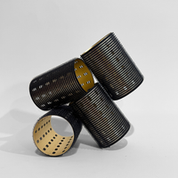 Glam Thermal Velcro Roller Black Large