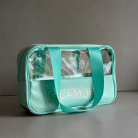 Glam Box Travel Bag Ocean & Miracle Brush Mint Bestie