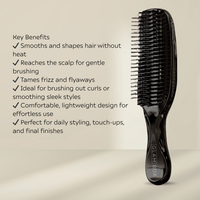 Glam Sleek Styler Brush Black & ghd Sleek Talker