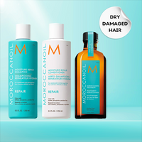 Moroccanoil Dry Damaged Hair Glam Bundle