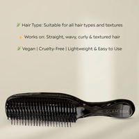 Glam Sleek Styler Brush Black & ghd Sleek Talker