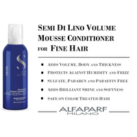 Alfaparf Milano Semi Di Lino Volume Volumizing Mousse Conditioner 200ml