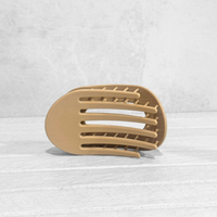 Glam Flat Claw Clip Large Gloss Blonde