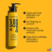 Matrix Total Results A Curl Can Dream Light Hold Gel 200ml