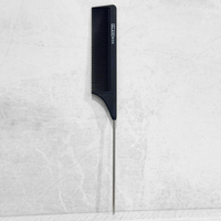 Glam Basics Carbon Metal Tail Comb