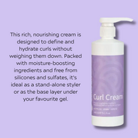 Curl Brush Lavender & Clever Curl Cream Bestie Bundle