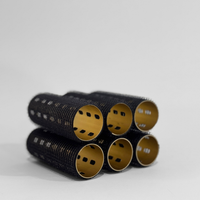 Glam Thermal Velcro Roller Black Small