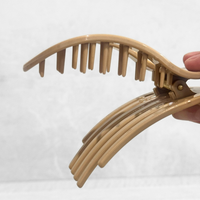 Glam Flat Claw Clip Large Gloss Blonde