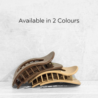 Glam Flat Claw Clip Large Gloss Blonde