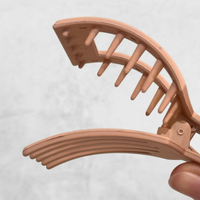 Glam Flat Claw Clip Small Blush