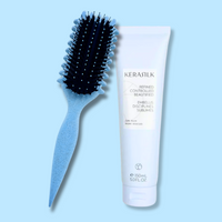 Curl Brush Sky & Kerasilk Balm Bestie Bundle