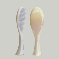 Glam Box Travel Bag Snow with Snow Miracle & Pearl Detangler Brush Bestie