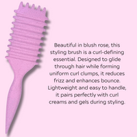 Curl Brush Rose & Evo Liquid Rollers Bestie Bundle