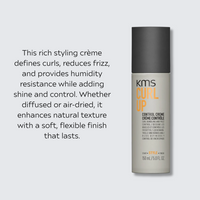 Curl Brush Pebble & KMS Control Creme Bestie Bundle
