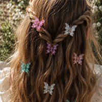 Glam Basics Butterfly Clips | Cloud Dream 4pk