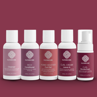 Clever Curl Rich Curly Hair Glam Travel Bundle