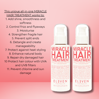 Eleven Miracle Hair Treatment 125ml TWIN BUNDLE