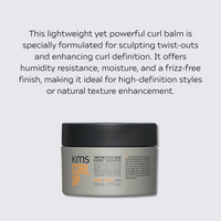 Curl Brush Pebble & KMS Twisting Balm Bestie Bundle