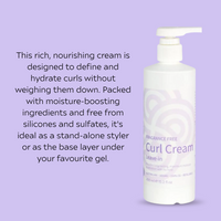 Curl Brush Lavender & Clever Curl Fragrance Free Cream Bestie Bundle