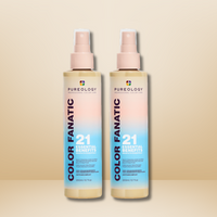 Pureology Colour Fanatic Multi Tasking Leave-In Spray 200ml TWIN BUNDLE