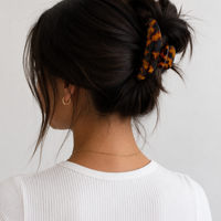 The Glam Claw Essential | Dark Tortoiseshell