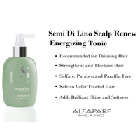 Alfaparf Milano Semi Di Lino Scalp Renew Energizing Tonic 125ml