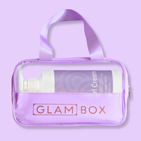 Clever Curl Curl Cream & Humid Weather Gel 450ml & GB Travel bag Lavender BESTIE BUNDLE