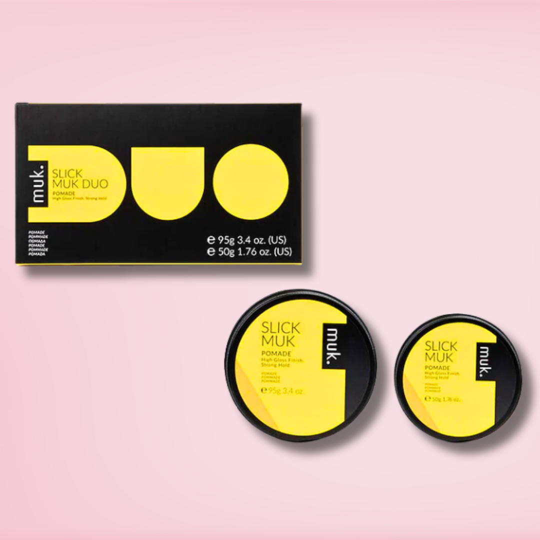 Muk Slick Muk Pomade 50 G – Starke Fixierung, Hochglanz-Finish, Wasserlöslich Mit Kokos-Vanille-Duft