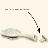 Glam Jibbitz Brush Vanilla