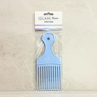 Glam Basics Afro Comb Bluebell