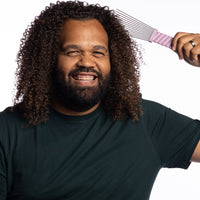 Clever Curl Afro Comb Metal Pick