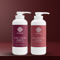 Clever Curl Curl Cream & Dry Weather Gel 450ml BESTIE BUNDLE
