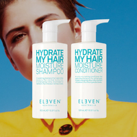 Eleven Hydrate My Hair Shampoo & Conditioner 500ml Bestie Bundle