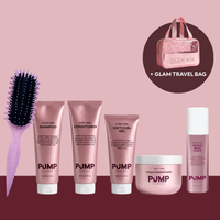 Pump Curly Girl Essentials + Travel Bag | Glam Bundle