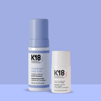 K18 TripleBright Purple Shampoo 125ml + Leave-In Molecular Repair Hair Mask 15ml | BESTIE BUNDLE