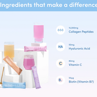 The Collagen Co. Mixed Flavours Collagen Powder Sachets - 270g